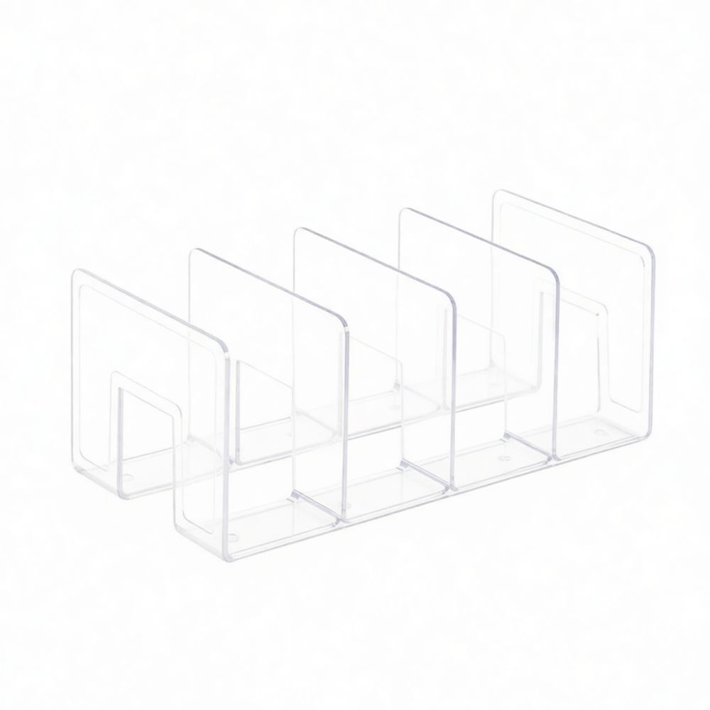 Clear Acrylic Book Stand Holder - 투명한 아크릴 소재의 책꽂이 겸 책상