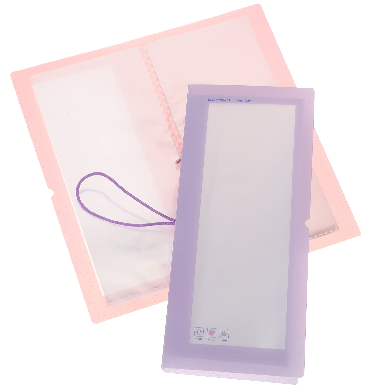 투명 스티커 보관 앨범 2개 세트, 스티커 수집 및 정 - Stationery Books 리뷰 및 가격