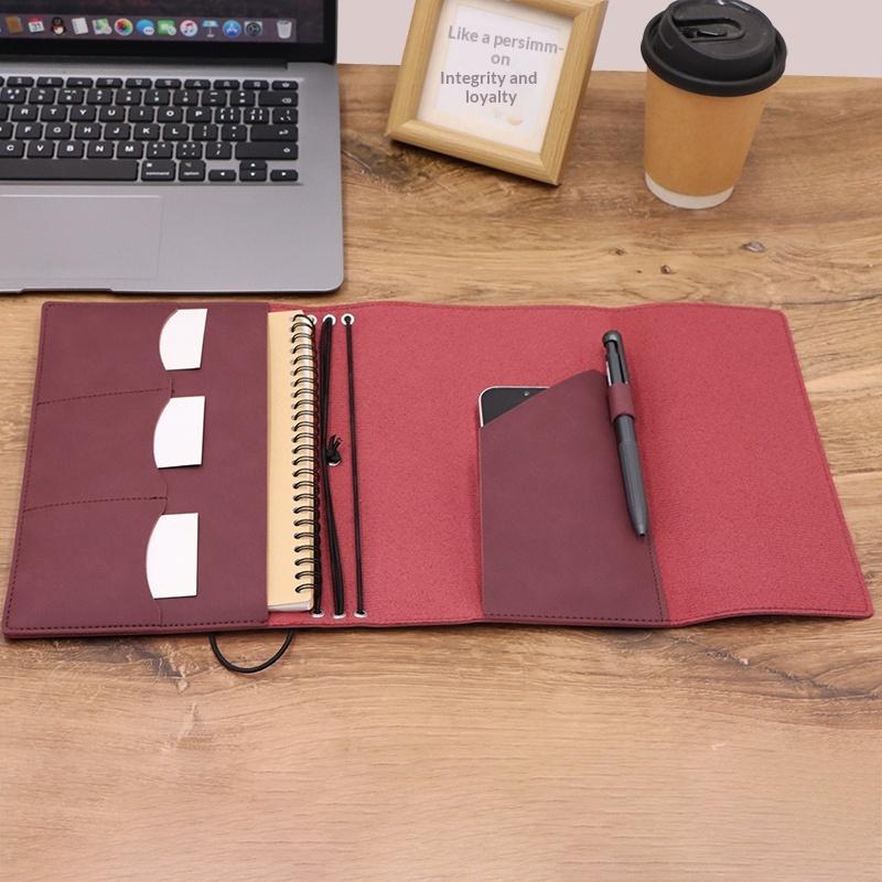 새로운 리필 가능한 노트북 정리함, 컴팩트한 크레이지  - Vintage Leather Journal Notebook 리뷰 및 가격