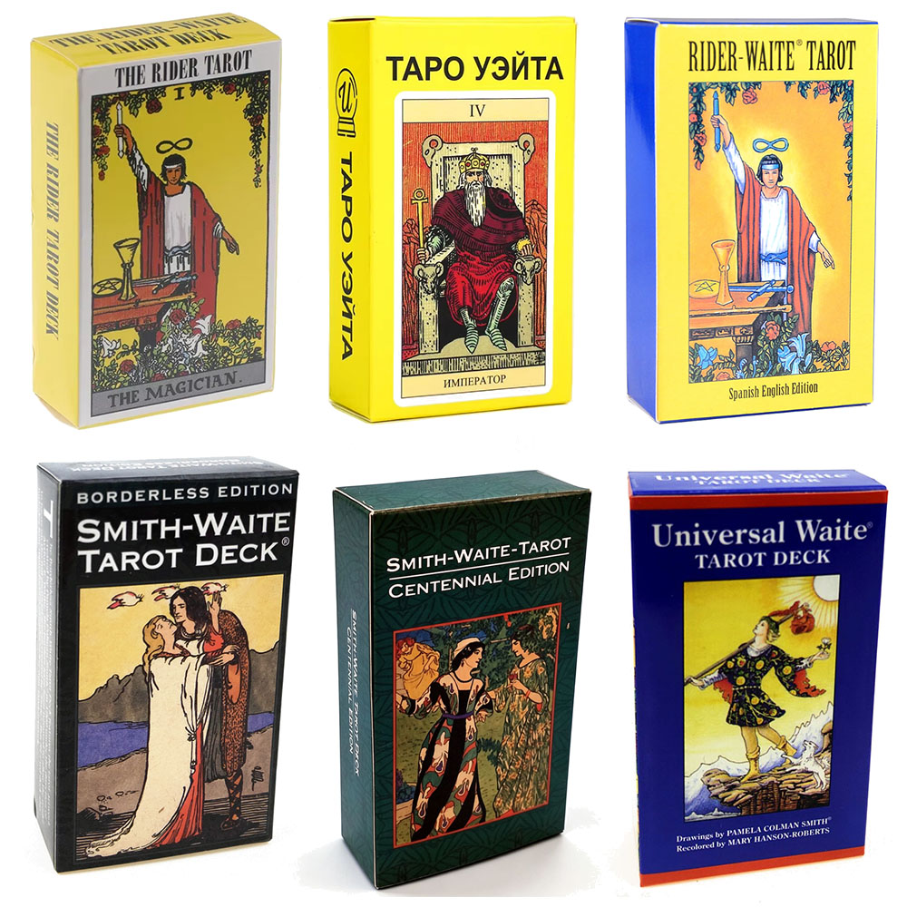 라이더 웨이트 타로 카드 점술 개인용 타로 데크 전체  - Tarot Deck With Guidebook 리뷰 및 가격