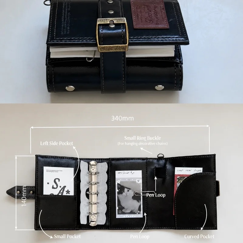 야생 덩굴 무늬가 새겨진 고급스러운 가죽 커버의 M5  - Vintage Leather Journal Notebook 리뷰 및 가격
