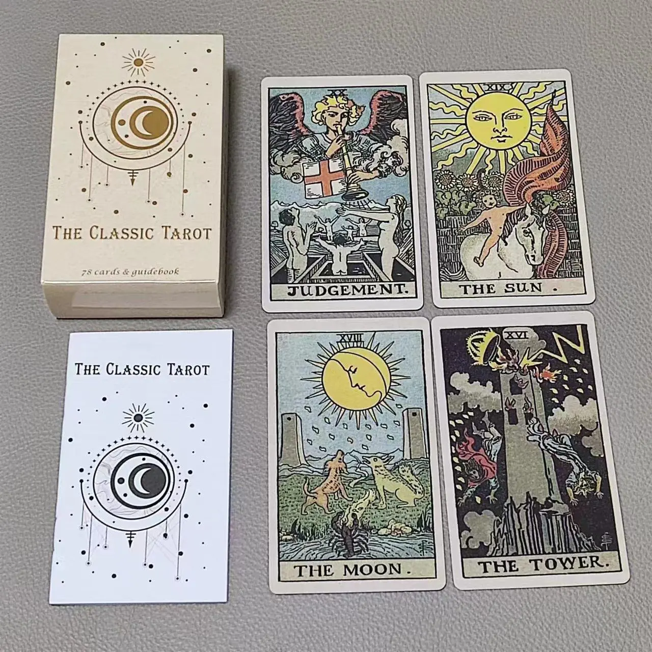 초보자용 가이드북 포함 클래식 타로 78 장, 10.3 - Tarot Deck With Guidebook 리뷰 및 가격