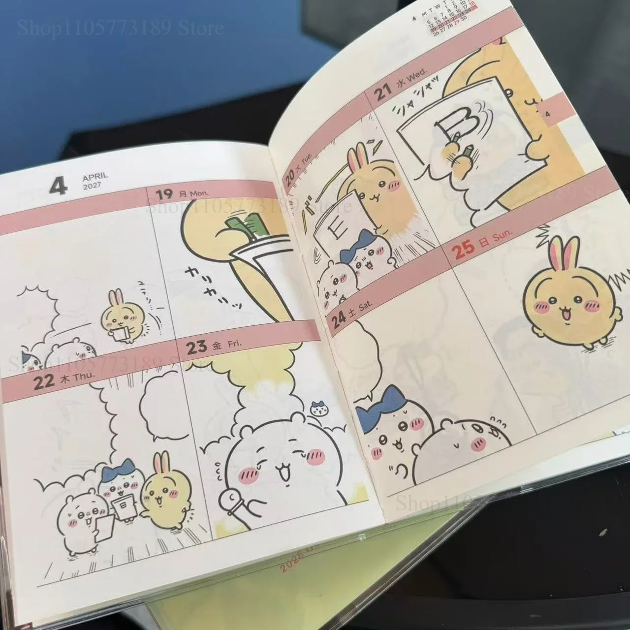 치이카와 2027 주간/월간 플래너, 만화 일기, 일정 - Stationery Books 리뷰 및 가격