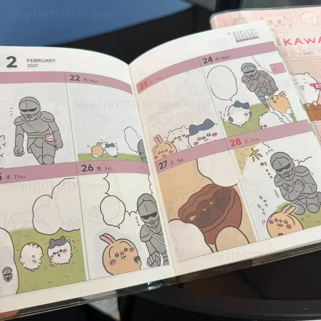 치이카와 2027 주간/월간 플래너, 만화 일기, 일정 - Stationery Books 리뷰 및 가격