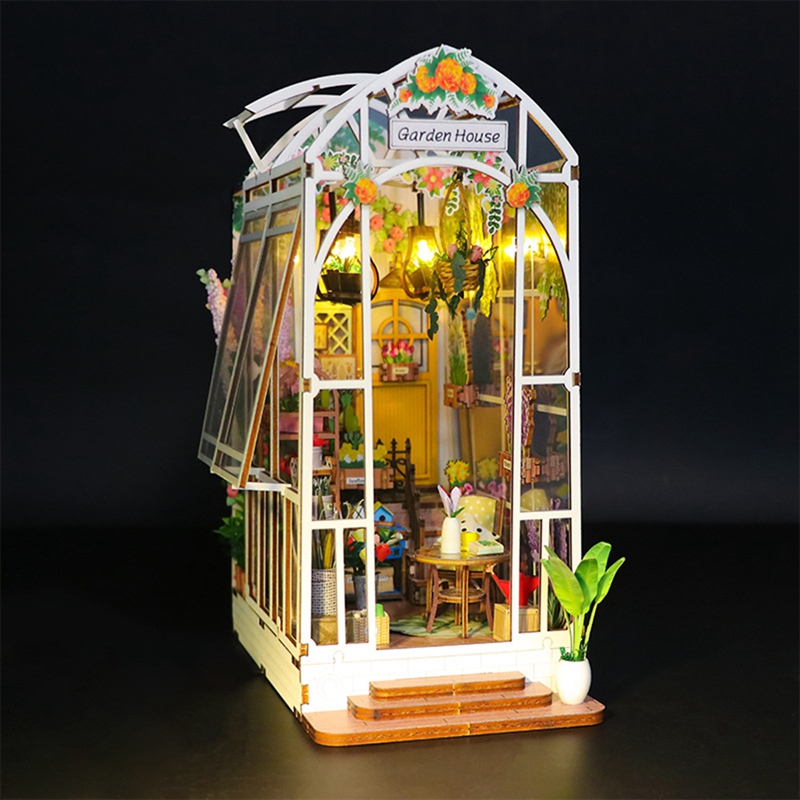 북 누크 키트 DIY 미니어처 하우스 LED 조명 포함 - Books 리뷰 및 가격