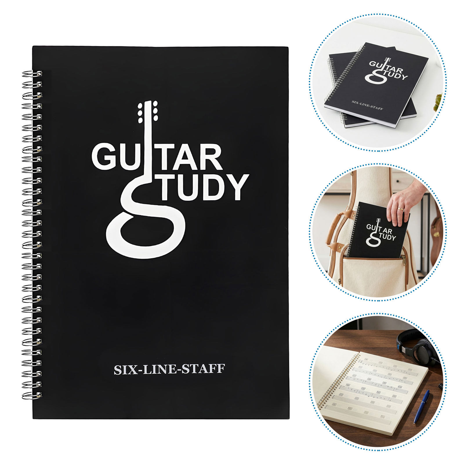 2개 세트, 6현 기타 태블러처 노트, 빈 악보 용지, - Blank Sheet Music Notebook 리뷰 및 가격