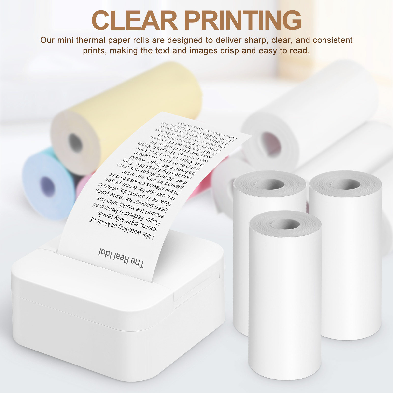 13롤 롤형 프린터 용지, 포켓 스티커, 열감지 라벨, - Mini Pocket Thermal Printer Paper Roll 리뷰 및 가격