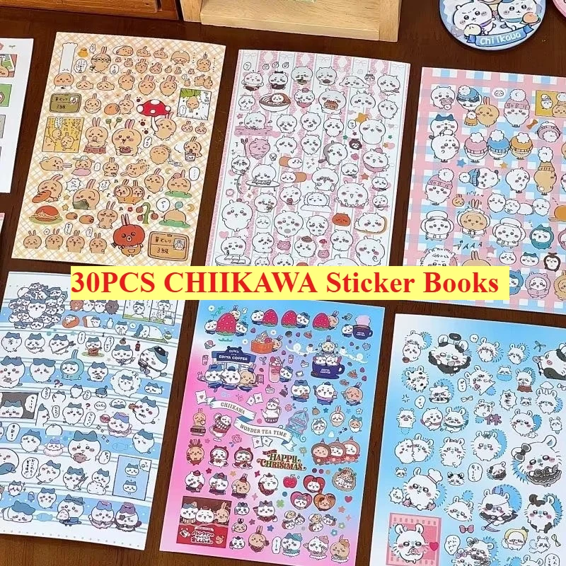 30페이지 분량의 귀여운 애니메이션 ‘치이카와’ 스티커 - Books 리뷰 및 가격