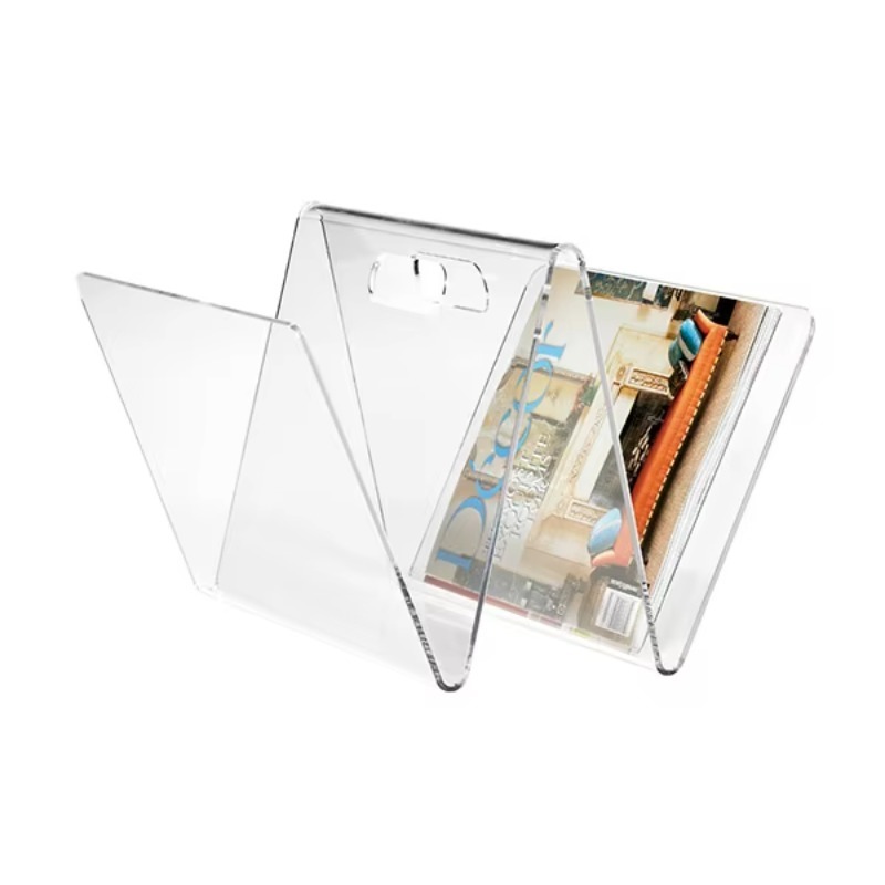 심플한 디자인의 고급스러운 책꽂이 투명 잡지꽂이 투명  - Clear Acrylic Book Stand Holder 리뷰 및 가격